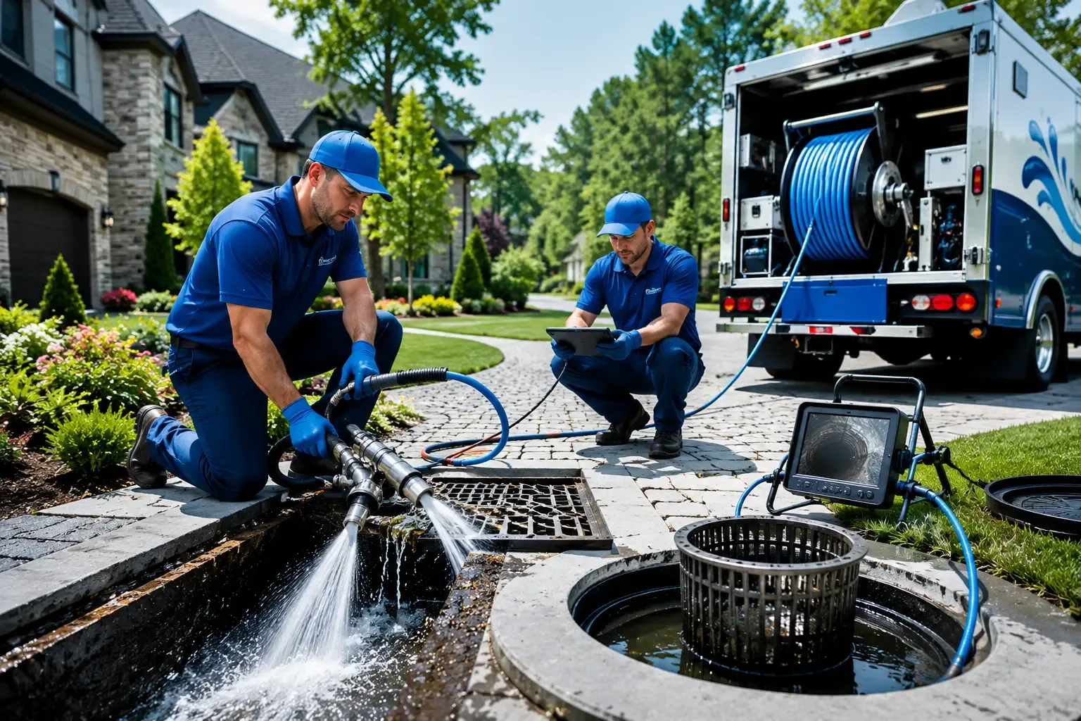 Local outdoor drain cleaning professionals in Wheelwright, MA
